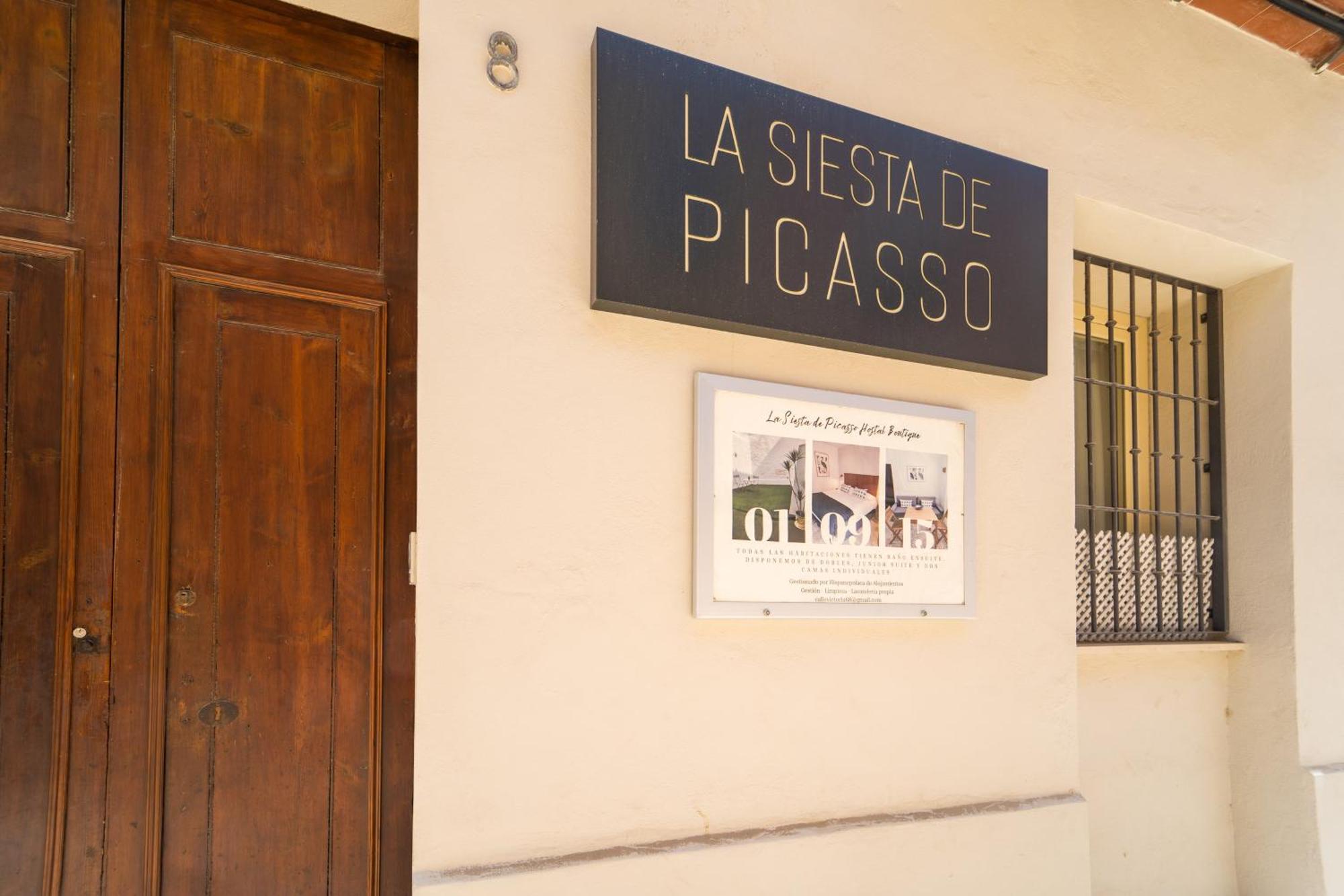 La Siesta De Picasso Hotell Málaga Exteriör bild